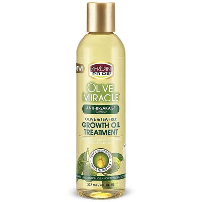 OLIVE MIRACLE ANTI-BREAKAGE GROWTH OIL TREATMENT 8 FL.OZ.