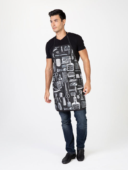 BETTY DAIN VINTAGE GOLD BARBER APRON