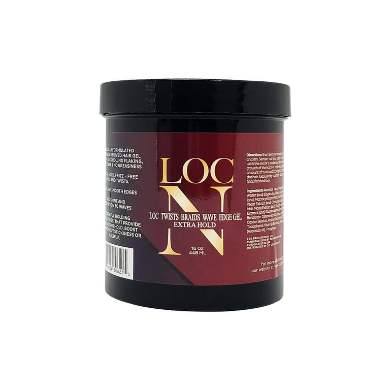 LOC N TWIST & WAVE GEL EXTRA HOLD 16 OZ.
