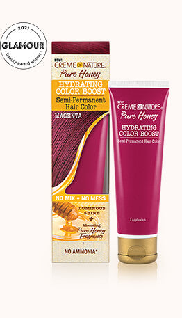 CREME OF NATURE PURE HONEY HYDRATING COLOR BOOST 3 FL.OZ.