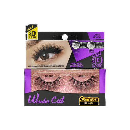 EBIN JUNE - WONDER CAT 3D FAUX MINK LASHES