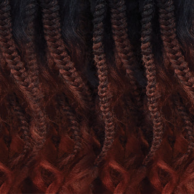 OUTRE PRETTY QUICK WRAP PONYTAIL BOHO BOX BRAID 32"