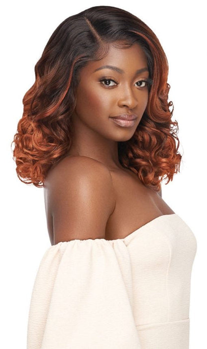 OUTRE SYNTHETIC MELTED HAIRLINE LACE FRONT WIG - MINDY