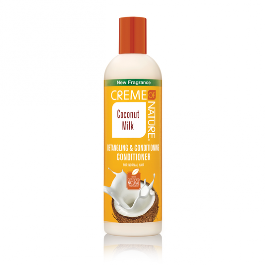 CRÈME OF NATURE COCONUT MILK DETANGLING & CONDITIONING CONDITIONER 12 OZ.