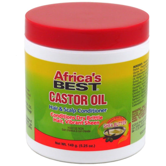 AFRICA’S BEST CASTOR OIL HAIR & SCALP CONDITIONER 5.25 OZ.