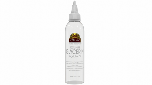 OKAY 100% PURE GLYCERIN VEGETABLE OIL 6 OZ.