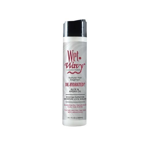 WET N WAVY ALOE & ARGAN OIL MOISTURE LOCK SEALER 10.1 OZ.