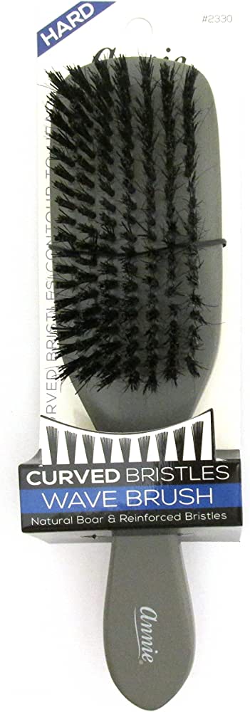 ANNIE HARD CURVED BRISTLES BRUSH