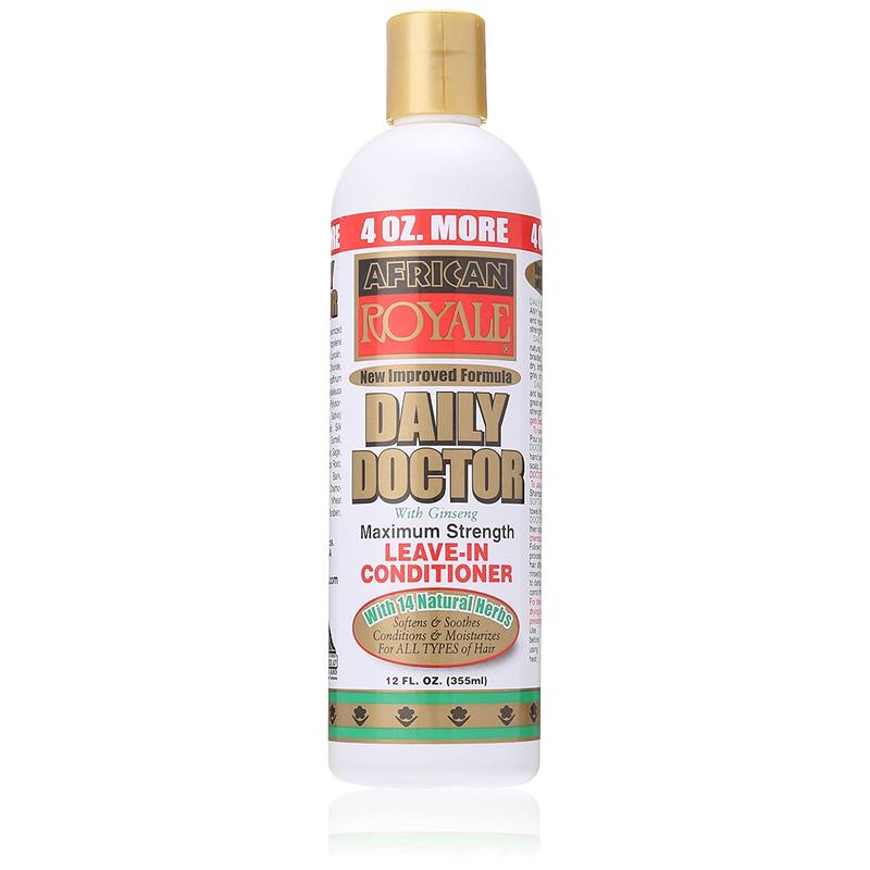 AFRICAN ROYALE DAILY DOCTOR LEAVE-IN CONDITIONER 12 OZ.