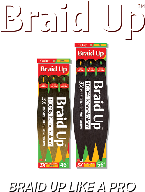 OUTRE BRAID UP 3X PRE-STRETCHED BRAID 56"