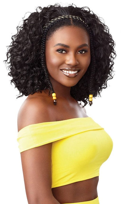 OUTRE PREMIUM SYNTHETIC WET & WAVY CONVERTI-CAP - TROPICAL TENDRILS