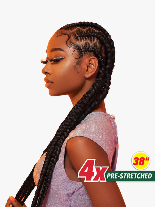 Sensationnel X-Pression Pre-Stretched Braid 38″ - 4X