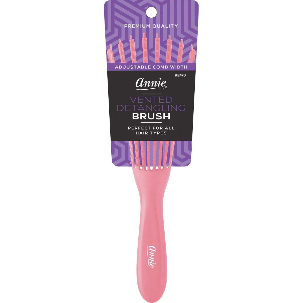 ANNIE VENTED DETANGLER BRUSH 8 ROW