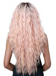 BOBBI BOSS HUMAN HAIR BLENDED LACE FRONT WIG - MBLF280 IVANA