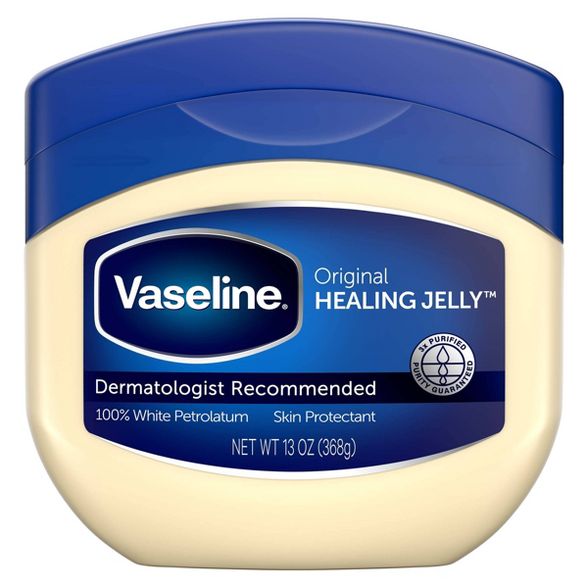VASELINE ORIGINAL 100% PURE PETROLEUM JELLY SKIN PROTECTANT 13 OZ