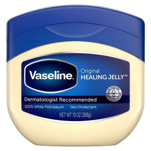 VASELINE ORIGINAL 100% PURE PETROLEUM JELLY SKIN PROTECTANT 13 OZ