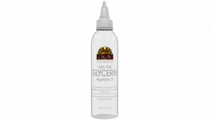 OKAY 100% PURE GLYCERIN VEGETABLE OIL 6 OZ.