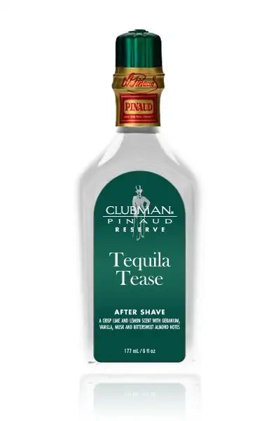 CLUBMAN RESERVE, TEQUILA TEASE AFTER SHAVE LOTION 6 OZ.