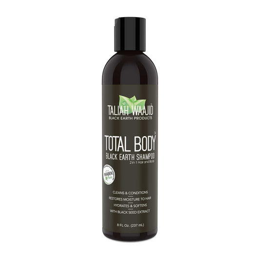 TOTAL BODY BLACK EARTH SHAMPOO 8OZ.