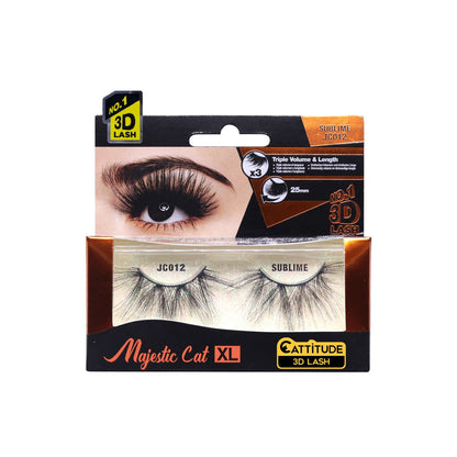 EBIN SUBLIME - MAJESTIC CAT 25MM 3D LASHES