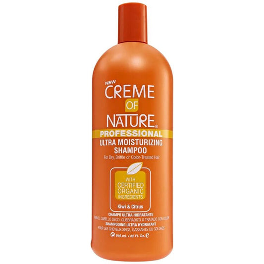 CREME OF NATURE KIWI & CITRUS ULTRA MOISTURIZING SHAMPOO 32 OZ.