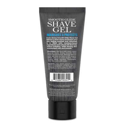UNCLE JIMMY SMOOTH GLIDE SHAVE GEL 8 OZ.