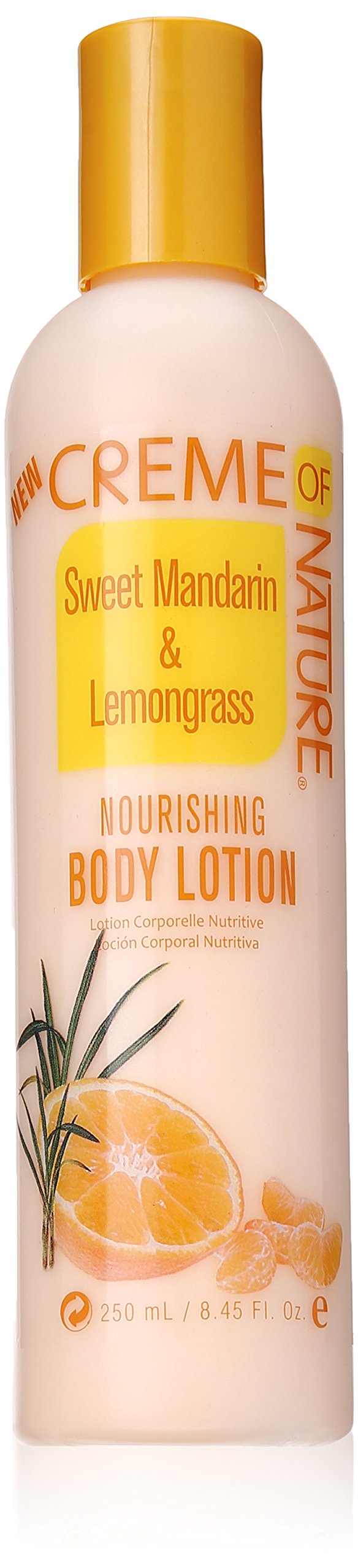 CREME OF NATURE SWEET MANDARIN & LEMONGRASS BODY LOTION 8.45 OZ.