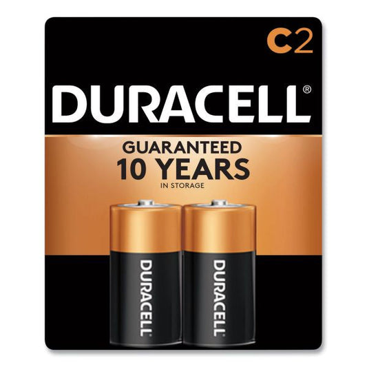 DURACELL COPPERTOP C ALKALINE BATTERIES 2/PACK