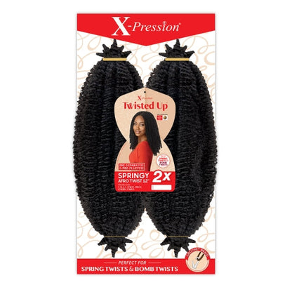 OUTRE TWISTED UP 2X SPRINGY AFRO TWIST 12"