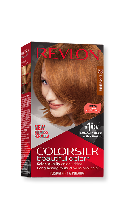 REVLON COLORSILK BEAUTIFUL COLOR PERMANENT HAIR DYE