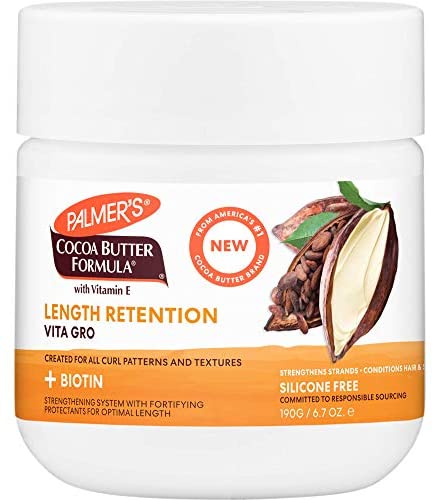PALMER’S LENGTH RETENTION VITA GRO + BIOTIN 6.7 OZ.