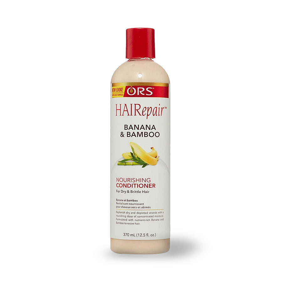 ORS HAIREPAIR BANANA & BAMBOO NOURISHING CONDITIONER FOR DRY & BRITTLE HAIR 12.5 OZ.