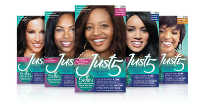 JUST 5 PERMANENT HAIR COLOR