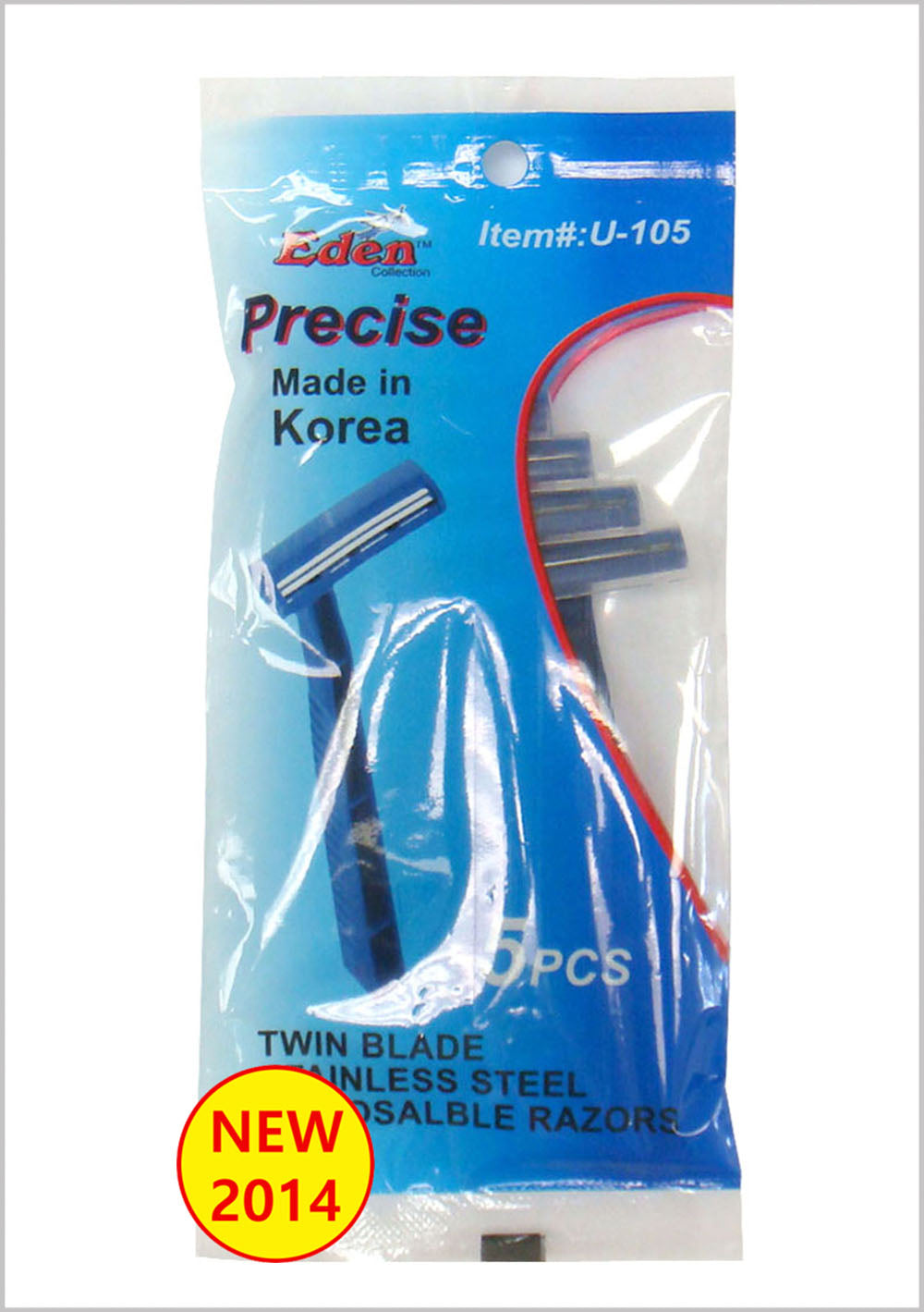 EDEN DISPOSAL RAZORS 5PCS