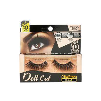 EBIN COURTNEY - DOLL CAT 3D LASHES