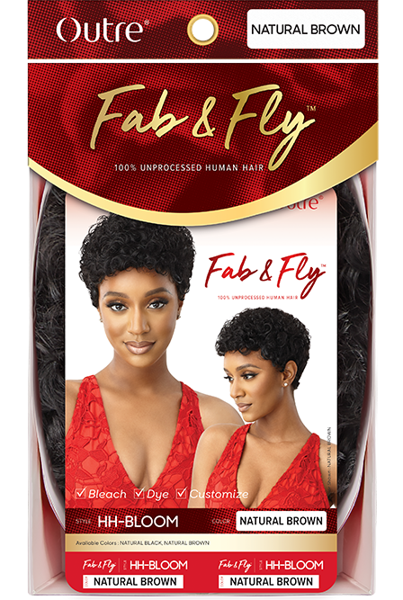 OUTRE 100% UNPROCESSED HUMAN HAIR FULL WIG - BLOOM