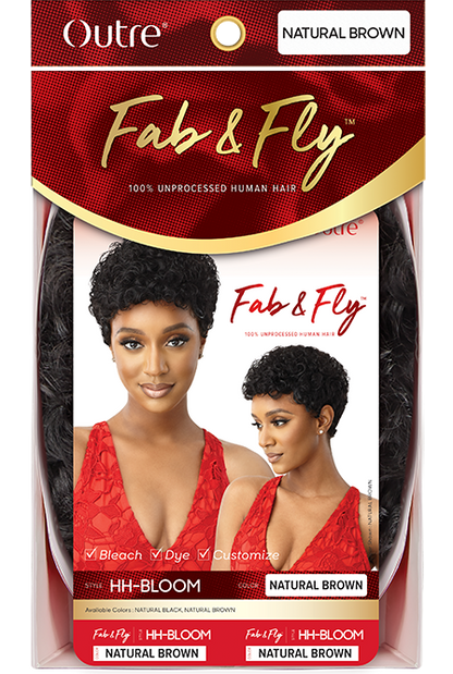 OUTRE 100% UNPROCESSED HUMAN HAIR FULL WIG - BLOOM