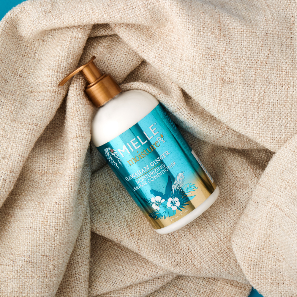 MIELLE MOISTURE RX HAWAIIAN GINGER MOISTURIZING LEAVE IN CONDITIONER 12 OZ.