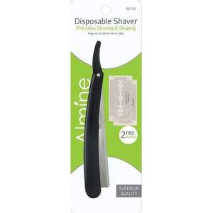 ALMINE DISPOSABLE SHAVER W/ 2 BLADES