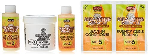 AFRICAN PRIDE SHEA BUTTER MIRACLE TEXTURE SOFTENING