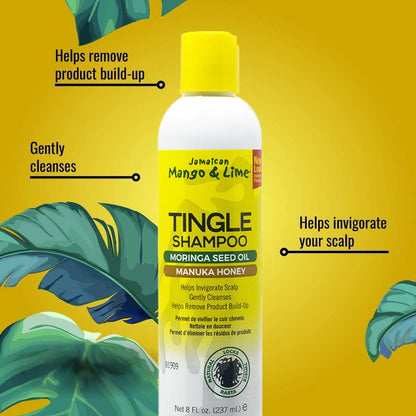 JAMAICAN MANGO & LIME- TINGLE SHAMPOO 8 FL.OZ.