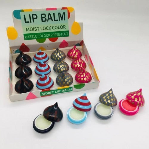 MOISTURIZING LIP BALM CHOCOLATE KISS SHAPE