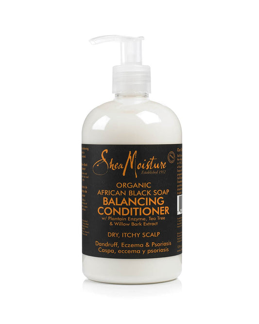 SHEA MOISTURE AFRICAN BLACK SOAP BALANCING CONDITIONER 13 OZ.