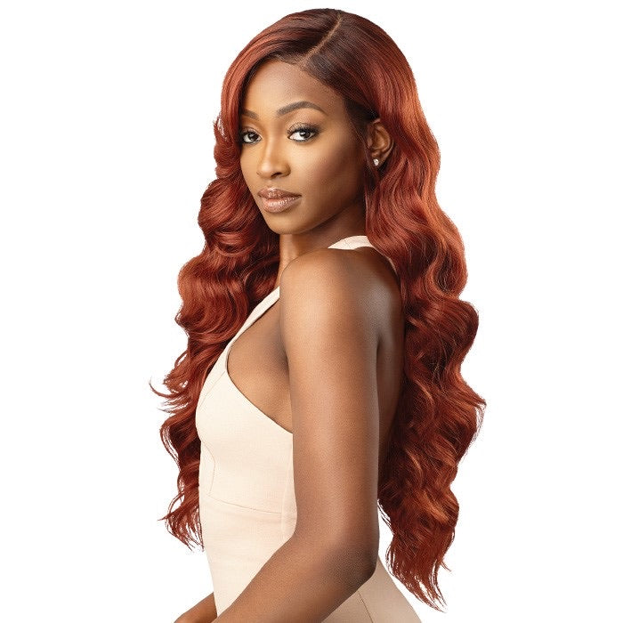 OUTRE SYNTHETIC MELTED HAIRLINE DELUXE WIDE HD LACE FRONT WIG ARIES