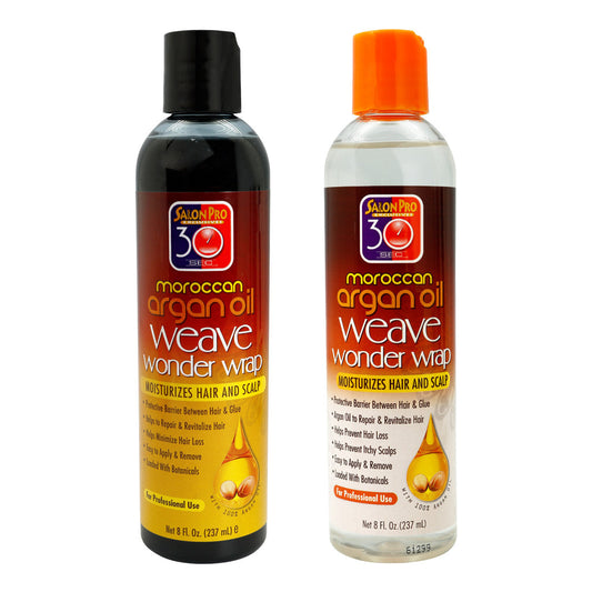 Salon Pro 30 Sec Moroccan Argan Oil Weave Wonder Wrap 8 Oz