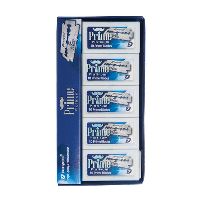 DORCO PRIME PLATINUM DOUBLE EDGE BLADES