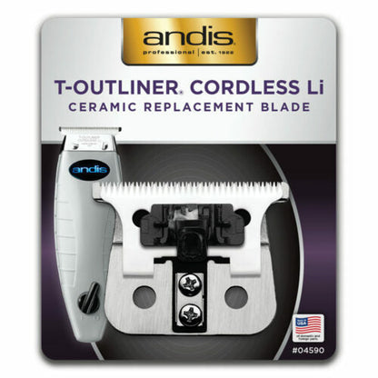 ANDIS T-OUTLINER CORDLESS LI CERAMIC REPLACEMENT BLADE #04590