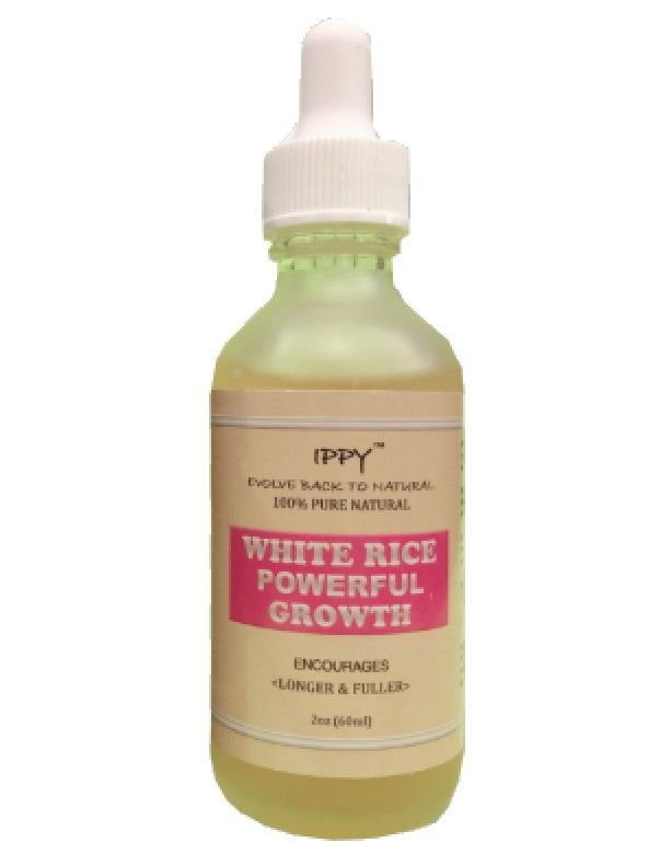 IPPY BEAUTY - WHITE RICE POWERFUL GROWTH 2 OZ.