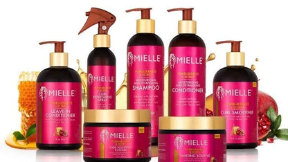 MIELLE POMEGRANATE & HONEY MOISTURIZING & DETANGLING SHAMPOO 12 OZ.