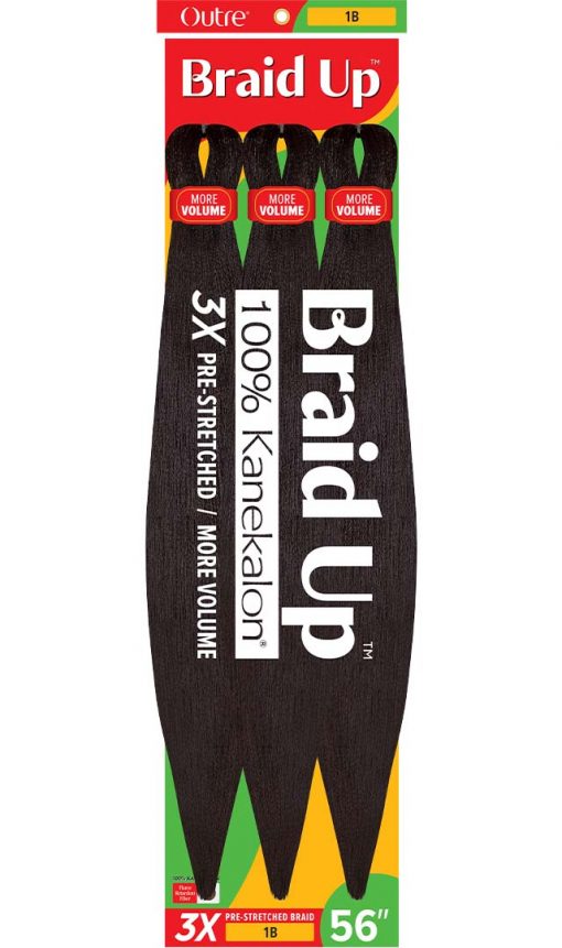 OUTRE BRAID UP 3X PRE-STRETCHED BRAID 56"